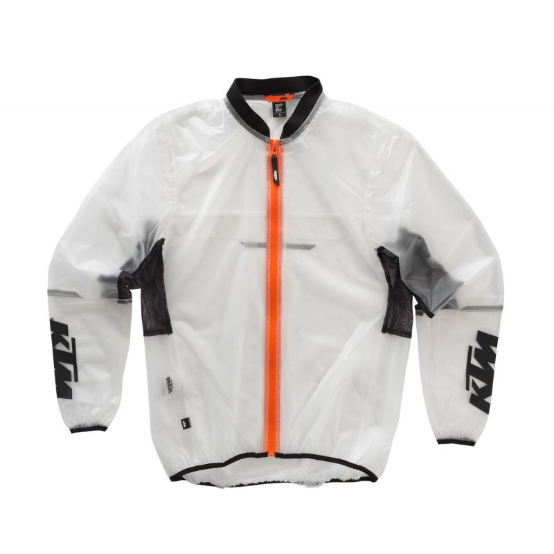 VESTE DE PLUIE TOUT-TERRAIN KTM RAIN JACKET TRANSPARENT 2021