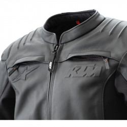 VESTE EN CUIR KTM "RESONANCE LEATHER JACKET" BY ALPINESTARS 2021