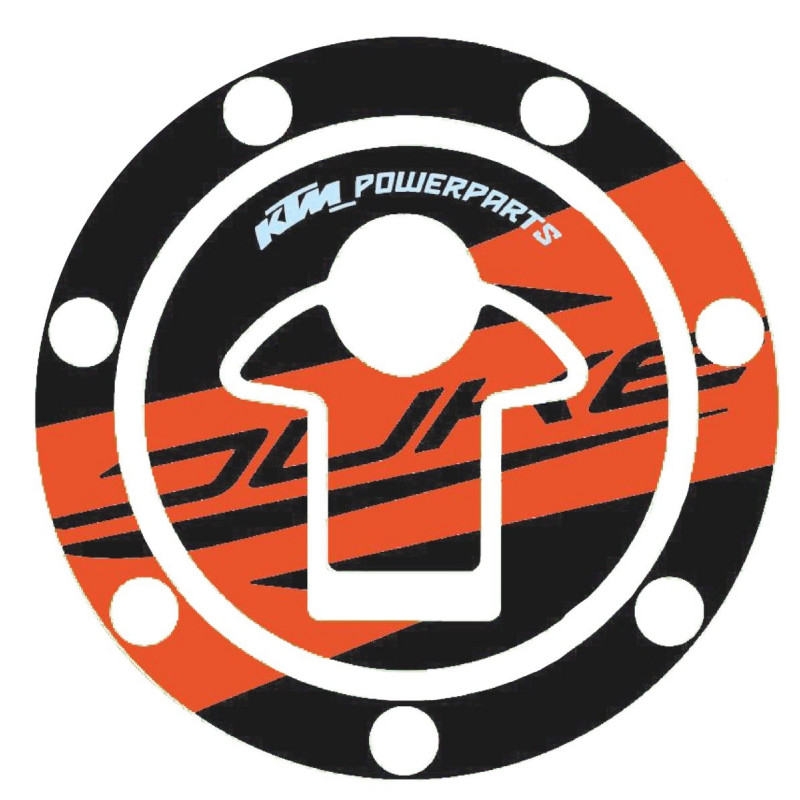 Autocollant de bouchon de réservoir de carburant pour KTM 125/390 DUKE  (17-21)