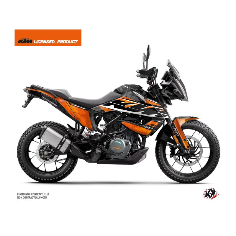 Kit Déco Moto Kombat KTM 390 Adventure Orange