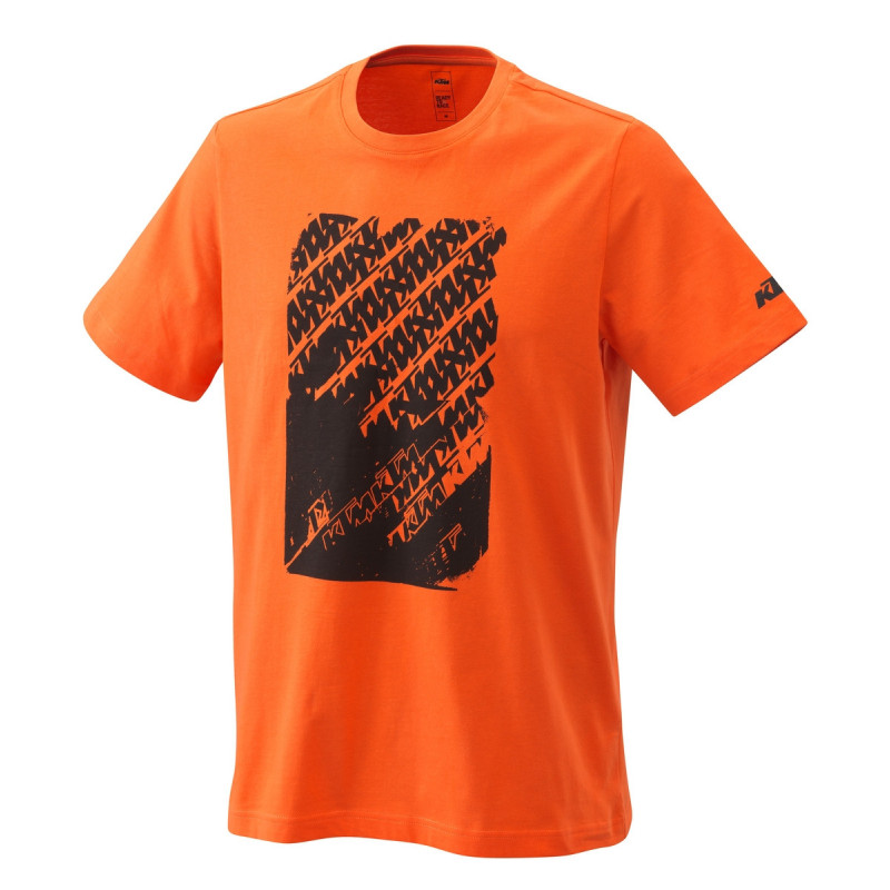 T-SHIRT KTM HOMME "RADICAL LOGO TEE ORANGE" 2021