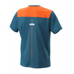 T-SHIRT KTM HOMME "PURE STYLE TEE BLEU" 2021