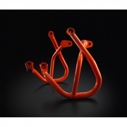 Barres de protection Crash Bar Oranges pour KTM 690 ENDURO-R et 690 SMC-R (19-23)