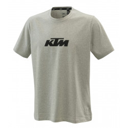 T-SHIRT KTM HOMME "PURE LOGO TEE GRIS CHINÉ" 2021