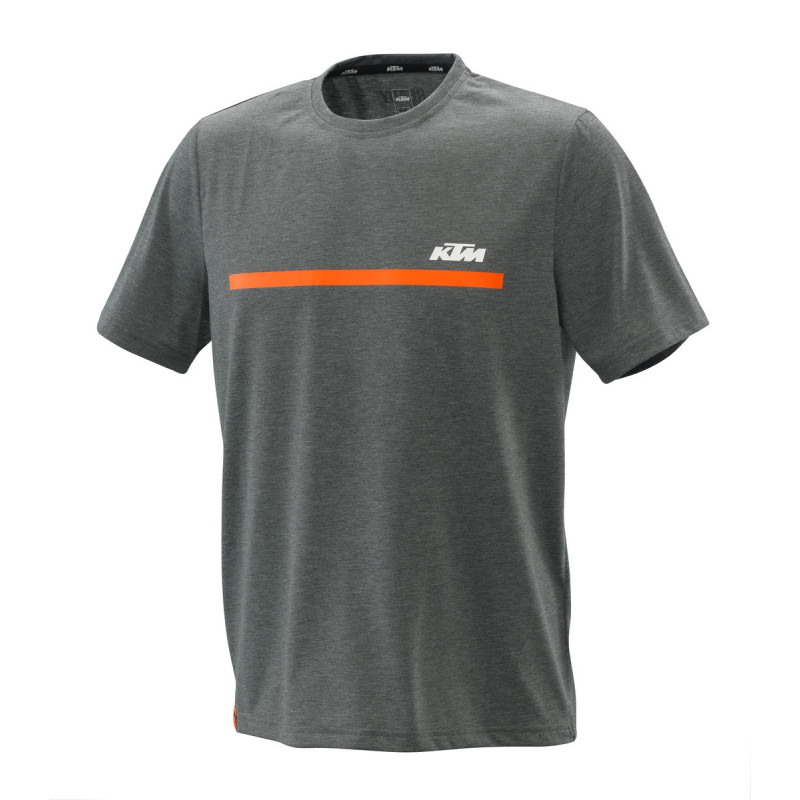 T-SHIRT KTM HOMME "UNBOUND TEE GREY" 2021