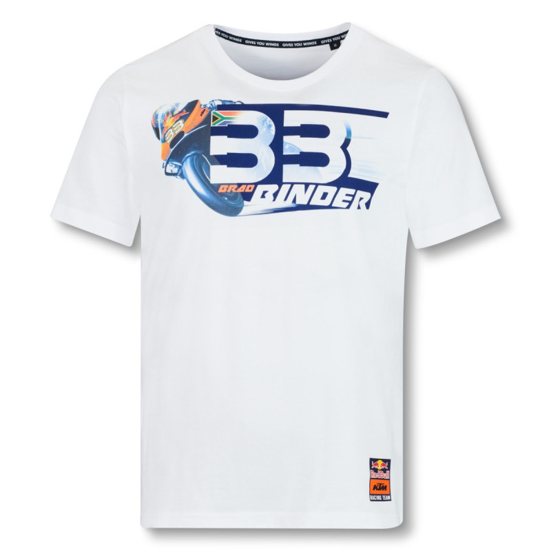 T-SHIRT RED BULL KTM "BRAD BINDER TEE"