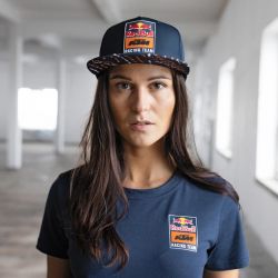 T-SHIRT RED BULL KTM FEMME "WOMEN BACKPRINT T-SHIRT" MARINE 2022