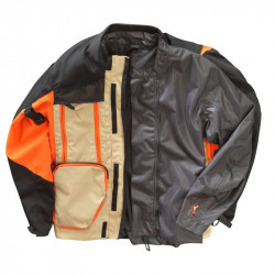 VESTE MOTO KTM TERRA ADVENTURE V2 JACKET NOIR/ORANGE SIZE_POWERWEAR L