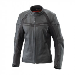 BLOUSON CUIR MOTO FEMME KTM...