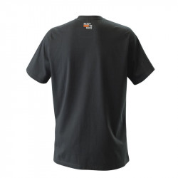 T-SHIRT KTM HOMME "PURE LOGO TEE" BLACK