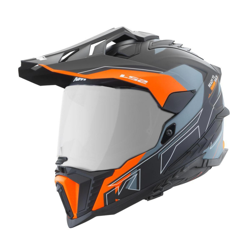 VISIERE POUR CASQUE LS2 EXPLORER (VISOR IRIDIUM SILVER)