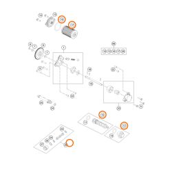 Kit filtre à huile pour KTM 390 DUKE (14-23)