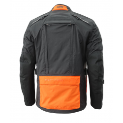 VESTE MOTO KTM "TERRA ADVENTURE V2 JACKET" NOIR/ORANGE
