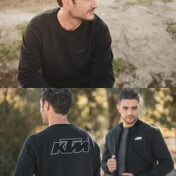 SWEAT KTM HOMME "PATCH CREWNECK SWEATER" 2023