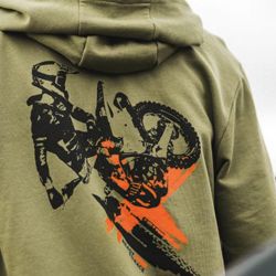 SWEAT ZIPPE A CAPUCHE HOMME KTM "MX HOODIE" 2023