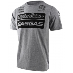 T-SHIRT GASGAS X TROY LEE DESIGNS " TLD TEAM TEE" GRIS