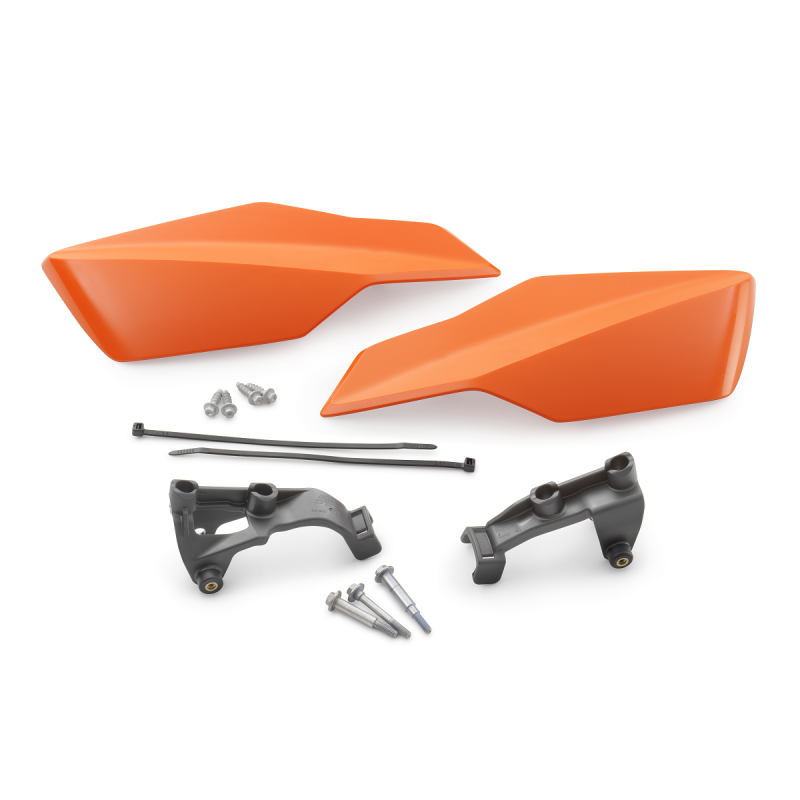 Kit de protège main origine Ouvert Orange pour KTM SX (23) et EXC (24)