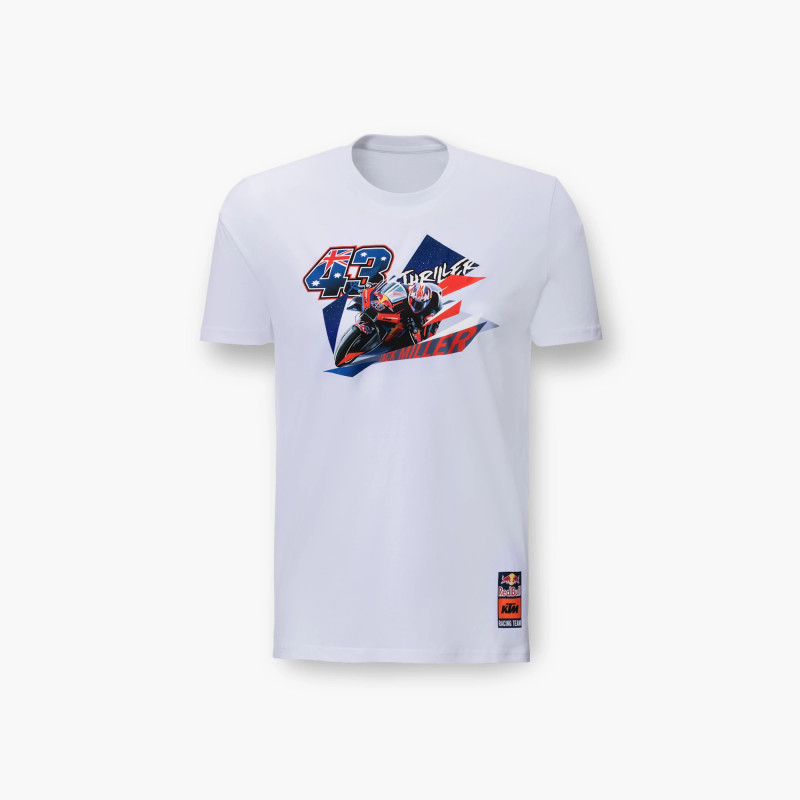 T-SHIRT RED BULL KTM ENFANT KIDS JACK MILLER T-SHIRT SIZE_POWERWEAR  128/7-8ANS