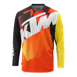 KTM-Maillot à Manches sulfpour Homme, Vêtement de Motocross, VTT