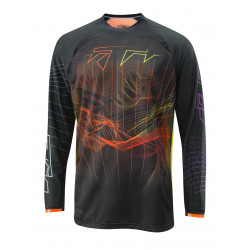 MAILLOT CROSS KTM "GRAVITY-FX SHIRT AIR" NOIR (2023)