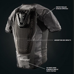 GILET DE PROTECTION MOTO ROUTE KTM PROTECTOR VEST SIZE_POWERWEAR L