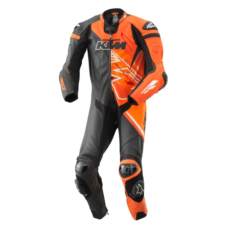 COMBINAISON MOTO HOMME CUIR KTM RADIUS 1-PCS SUIT BY ALPINESTARS  SIZE_POWERWEAR L/52