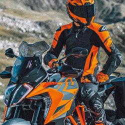 ENSEMBLE CUIR MOTO HOMME KTM "RADIUS 2-PCS SUIT" BY ALPINESTARS