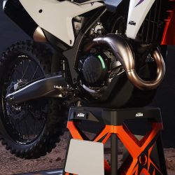 Jeu de protection de cadre Noir Factory Racing pour KTM SX/SX-F (23-) et EXC/EXC-F (24-)