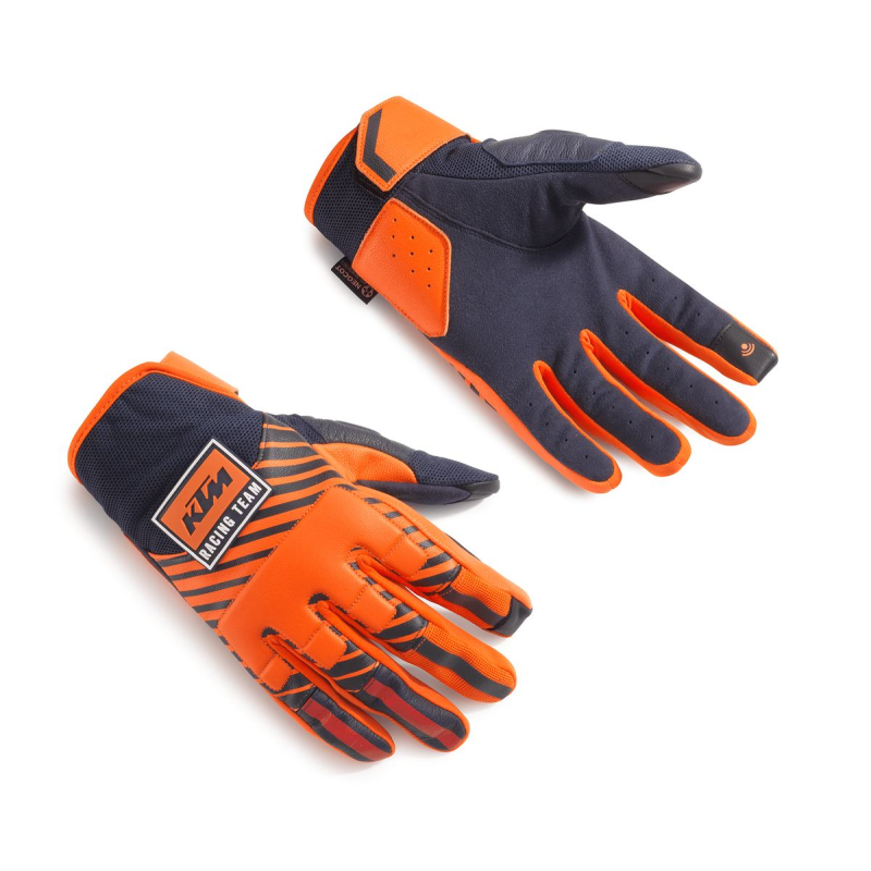 Gants de course premium noir-rouge taille M.