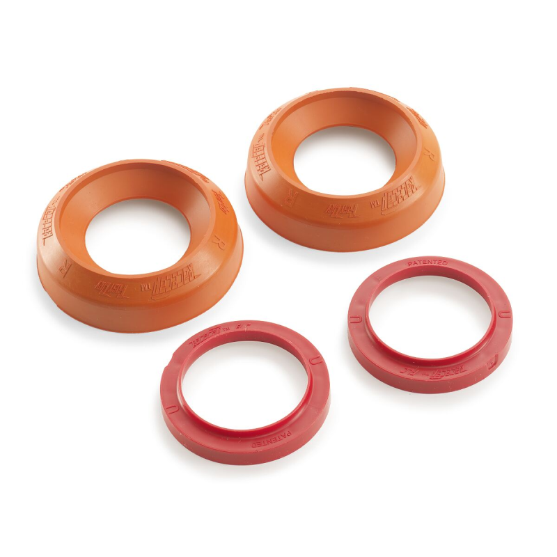 Jeu de capuchons de protection de roulement de roue arrière Orange pour KTM SX/SX-F (23) et EXC/EXC-F (24)