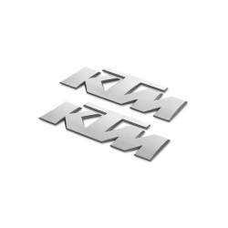 Sticker 3D Argent pour KTM 1290 Superduke-R (14-19)