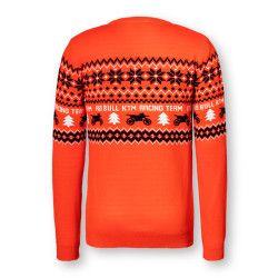PULL DE NOEL REDBULL KTM "WINTER SWEATER ORANGE"