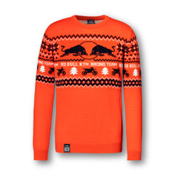 PULL DE NOEL REDBULL KTM "WINTER SWEATER ORANGE"