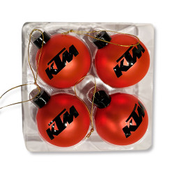 Coffret Boules de Noël KTM