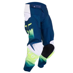 Pantalon moto cross Junior FOX "180 FLORA" Bleu Indigo